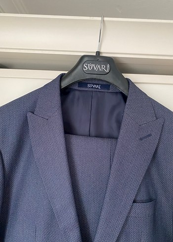 SÜVARİ - Düğmeli Lacivert Erkek Takım Ceket Elbise - Görsel 3