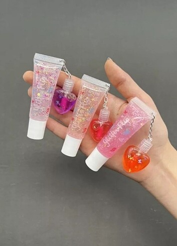 Mini Testerli 3'lü Lip Gloss ~ A serisi