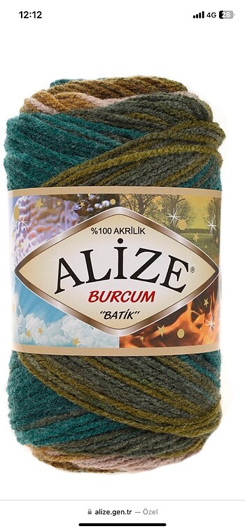 Alize burcum batik