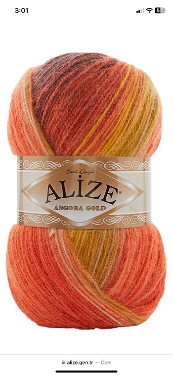 Alize Angoragold batik