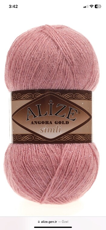 Alize Angoragold simli