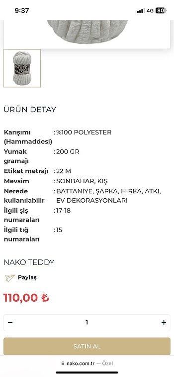 Diğer Nako Teddy