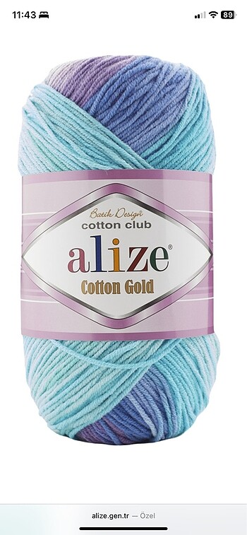 Alize Cotongold batik