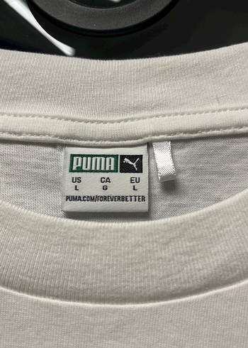 Puma Puma Beyaz Oversize tişört