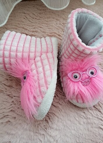 25 Beden pembe Renk Kız çocuk ev botu
