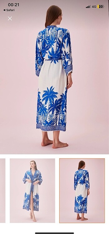 s Beden mavi Renk Suwen sabahlık kimono