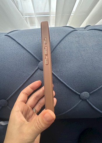 17 Apple Kahverengi  Telefon Kılıfı - Görsel 2