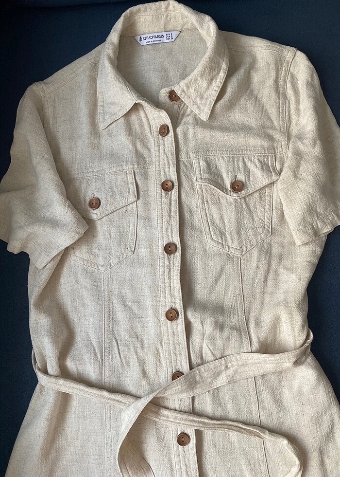 Stradivarius midi boy elbise - Görsel 3