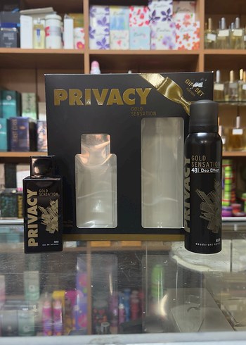 Privacy Gold Formen Edt 100ml + Deo SET - Görsel 2