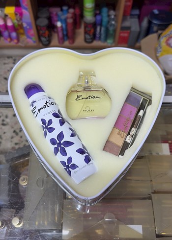 Emotion Violet Edt 50ml +Deo +Far SET - Görsel 3