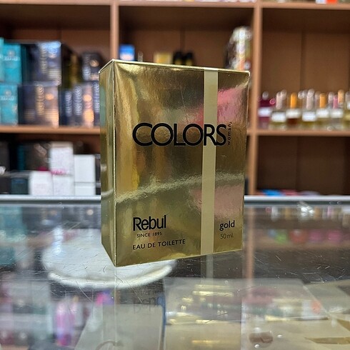 Beden Rebul Colors Gold Bayan Edt 50ml