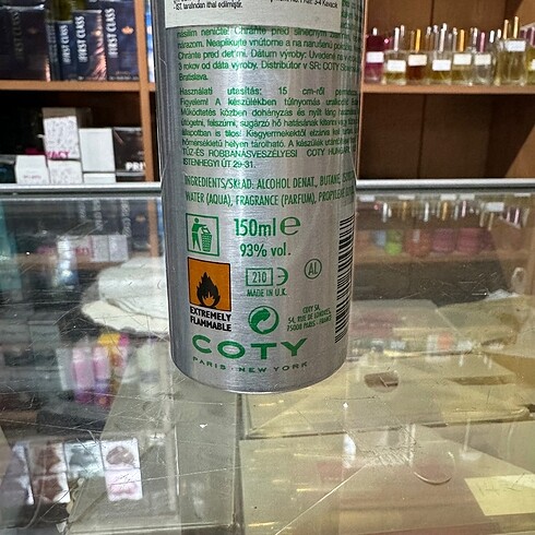 Beden Exclamation Yeşil Bayan Deodorant 150ml Büyük Boy Coty