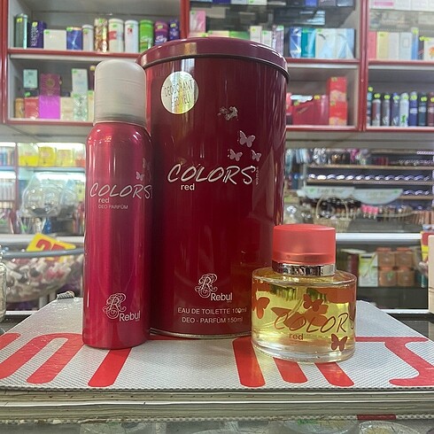 Rebul Colors Red Edt 100ml + Deo SET