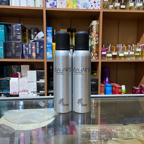 Rebul Colors Chrome Deo 150ml - 2 Adet