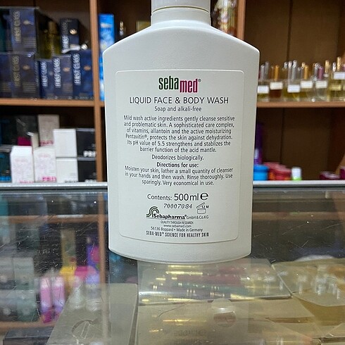 Beden Sebamed Likid 500ml Temizleme Jeli