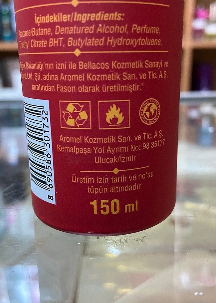 Intact GaSH Bayan Deo 150ml - GUCCİ RUSH Versiyonu - Görsel 3