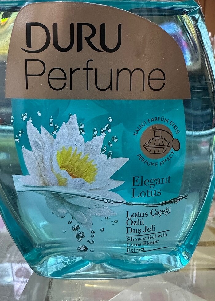 Duru Perfume Duş Jeli Elegant Lotus 250ml. 2 Adet - Görsel 2