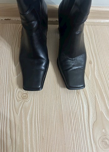 Siyah Vintage Çizme - Görsel 3