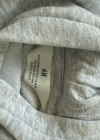 H&M Gri Rahat Kesim Kadın Eşofman Altı