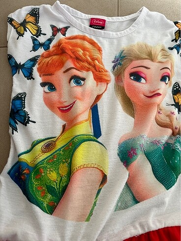 8 Yaş Beden çeşitli Renk Elsa elbise
