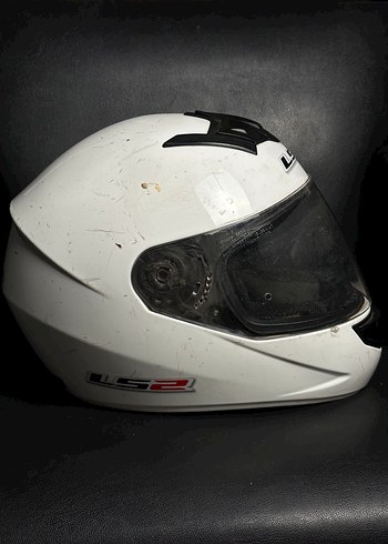 Beyaz ls2 kask - Görsel 4