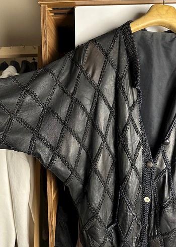 El Yapımı Özel Deri Ceket - Görsel 4