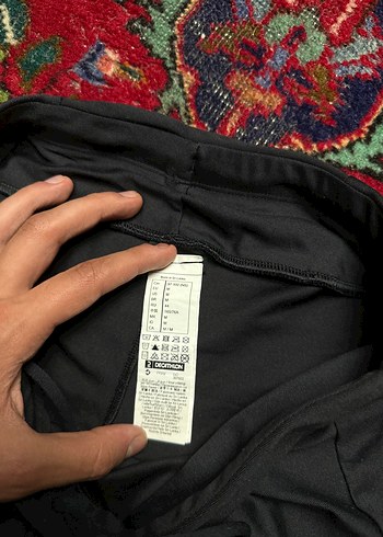 Kadın Siyah Mini Spor Şort - Görsel 6