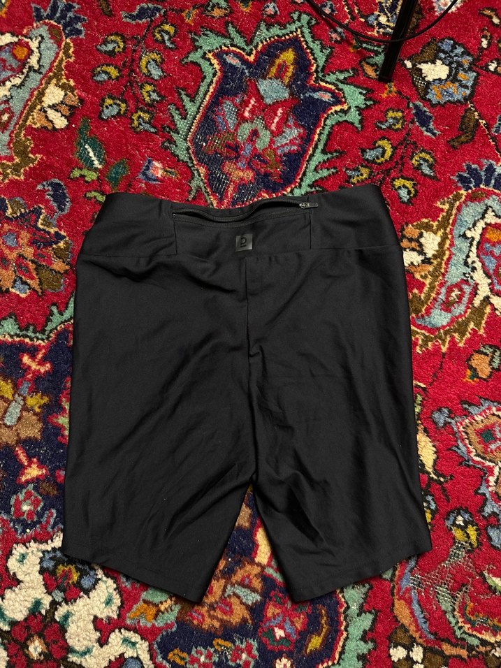 Kadın Siyah Mini Spor Şort - Görsel 4