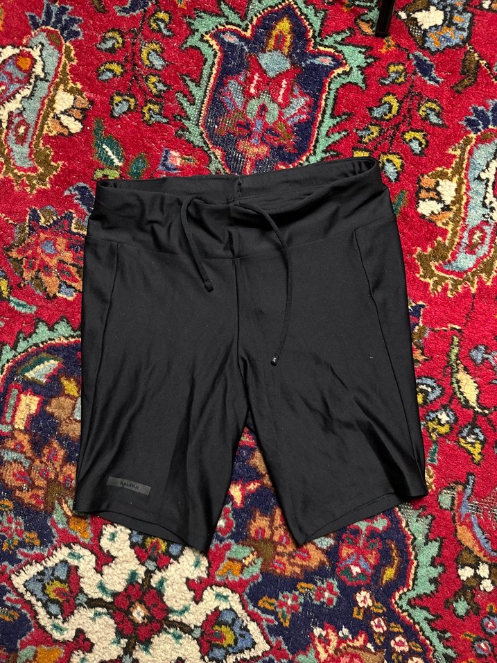 Kadın Siyah Mini Spor Şort - Görsel 2