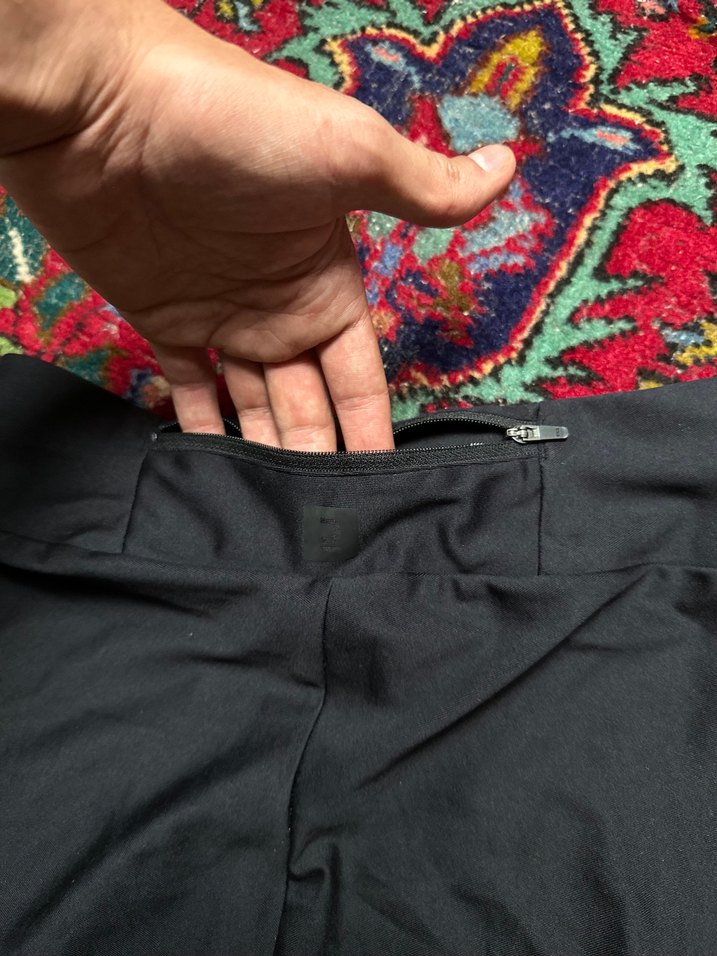 Kadın Siyah Mini Spor Şort - Görsel 5