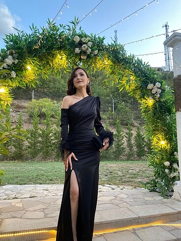 Otrişli elbise - Görsel 2