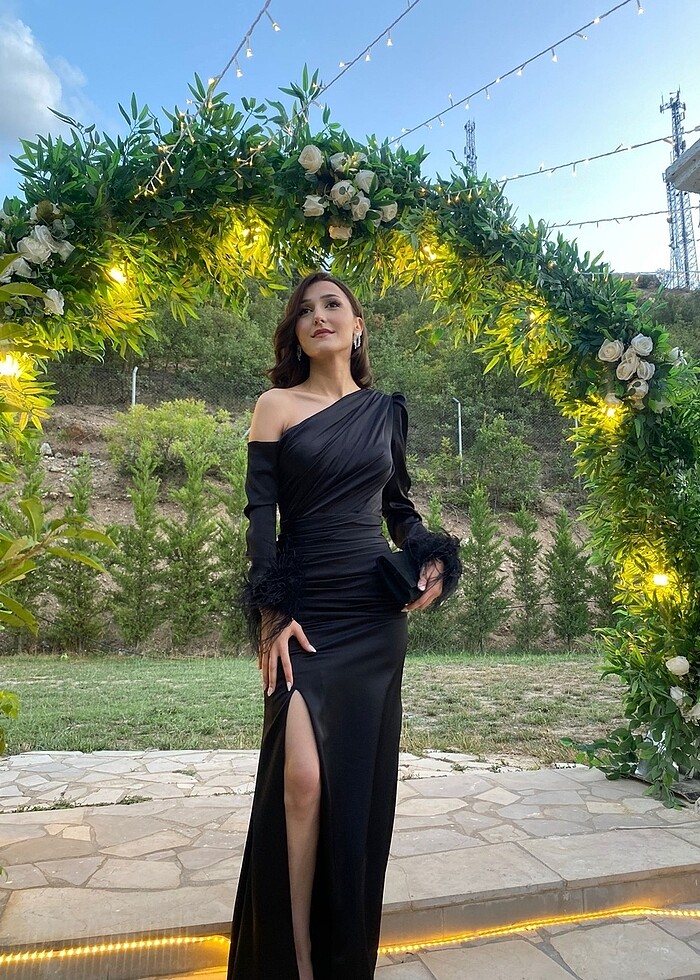 Otrişli elbise - Görsel 2