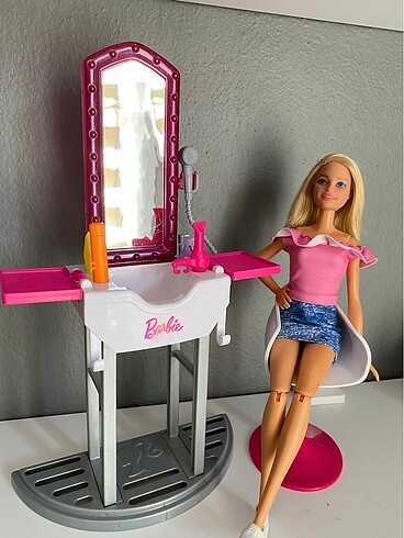 barbie kuaför seti