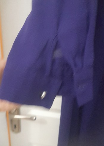 m Beden mor Renk şifon uzun tunik