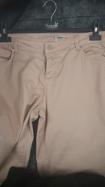 42 Beden ten rengi Renk bayan pantalon