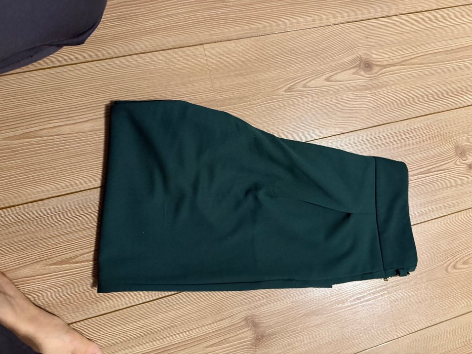 Kadın Yeşil Ofis Kumaş Pantolon - Görsel 4