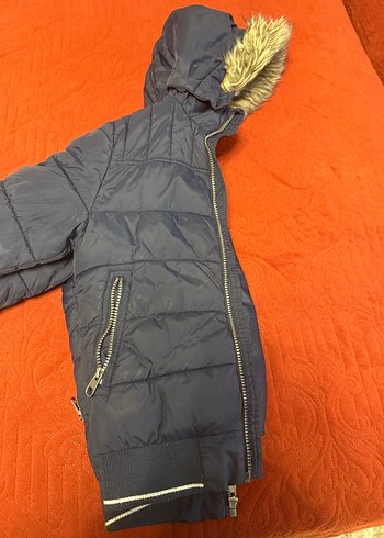 Kürk Detaylı cocuk montu - Görsel 3