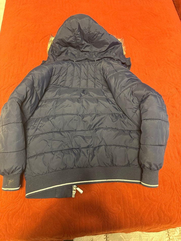 Kürk Detaylı cocuk montu - Görsel 2