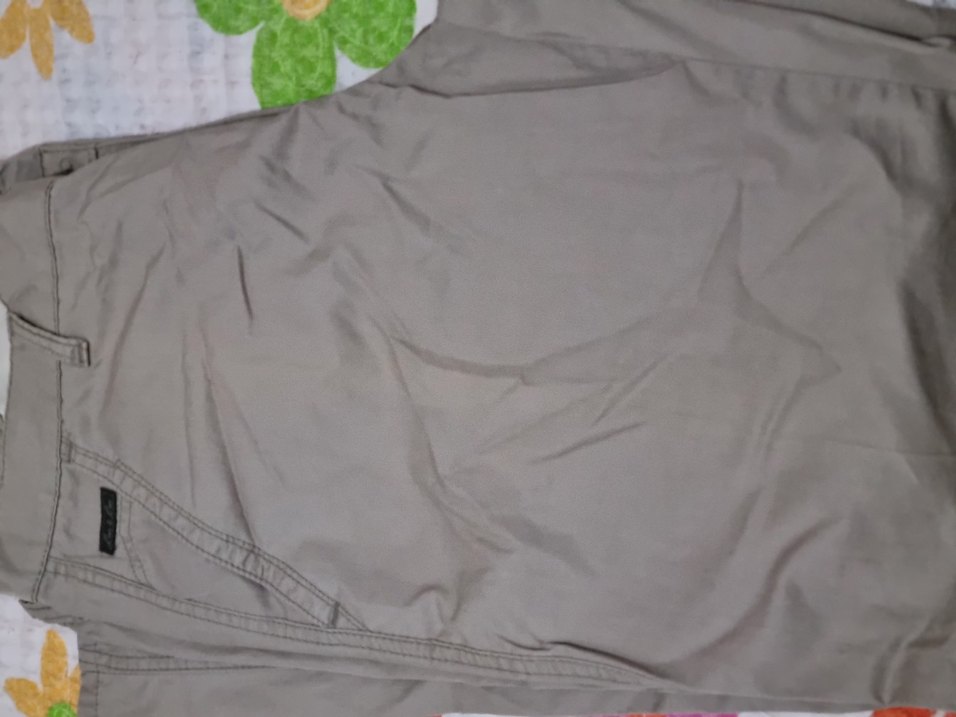 Krem rahat kesim erkek kumaş pantolon - Görsel 5