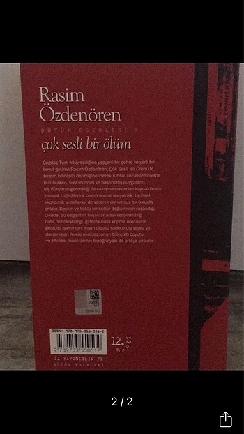  Rasim Özdenören ~ Çok Sesli Bir Ölüm