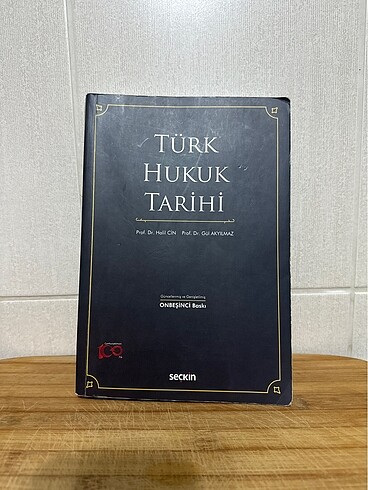 Türk hukuk tarihi ~ Prf. Dr. Halil Cin/ Prof.Dr. Gül Akyılmaz