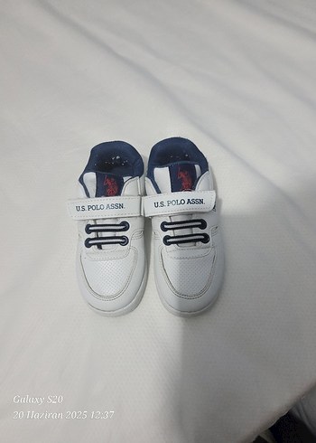 U.S. Polo Assn. Çocuk Beyaz Spor Ayakkabı