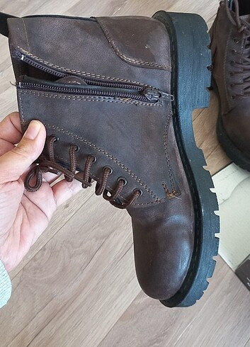 38 Beden kahverengi Renk Kadın bot