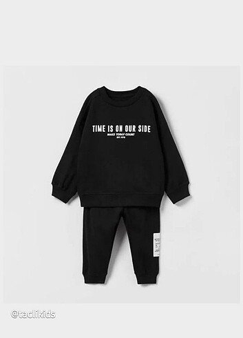 Zara sardonsuz unisex takim