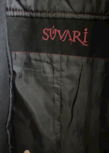 Siyah kaşe Erkek Kaban, Düğmeli, Ofis Stili - Görsel 4