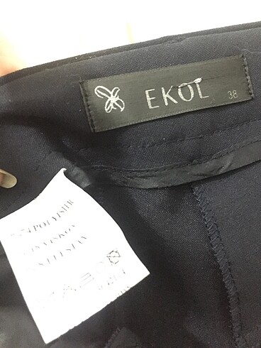 38 Beden lacivert Renk pantolon