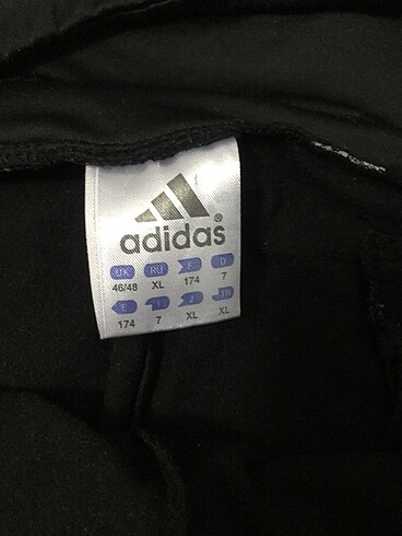 xl Beden siyah Renk Adidas Eşofman altı orijinaldir