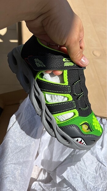 Skechers Skechers Erkek Çocuk Işıklı Sandalet