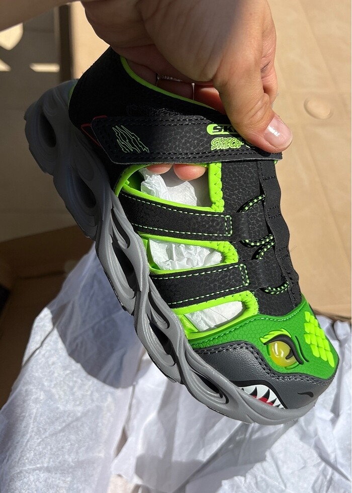 Skechers Erkek Çocuk Işıklı Sandalet - Görsel 2