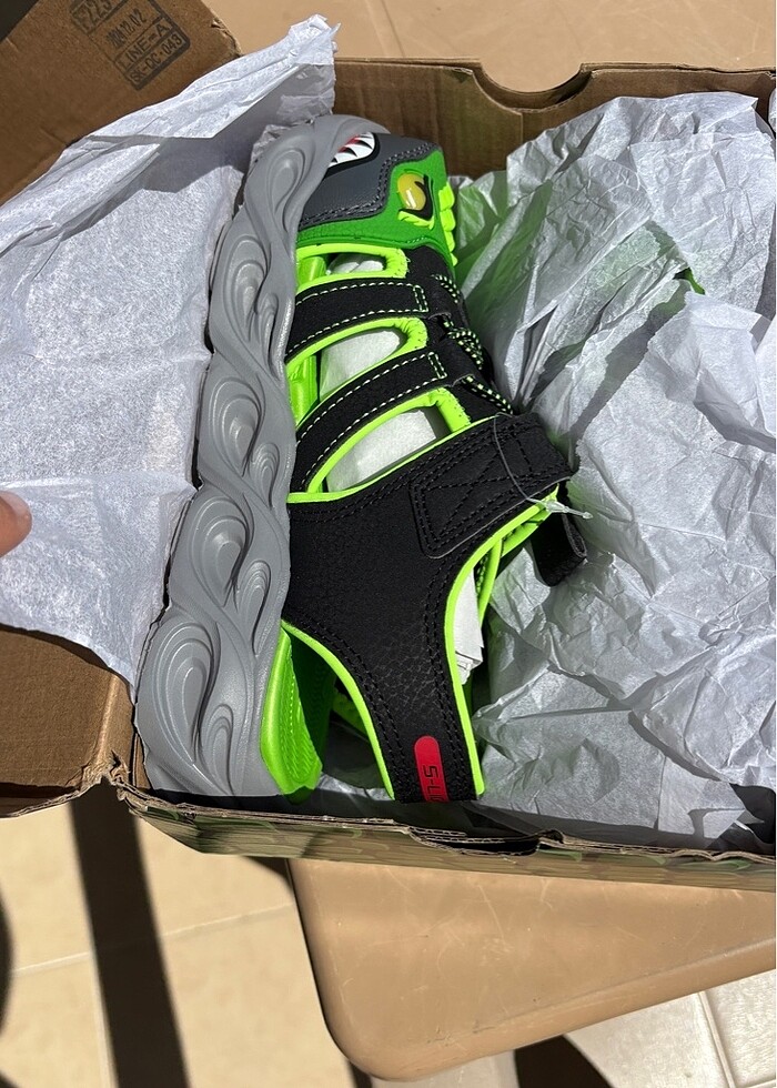 Skechers Erkek Çocuk Işıklı Sandalet - Görsel 4